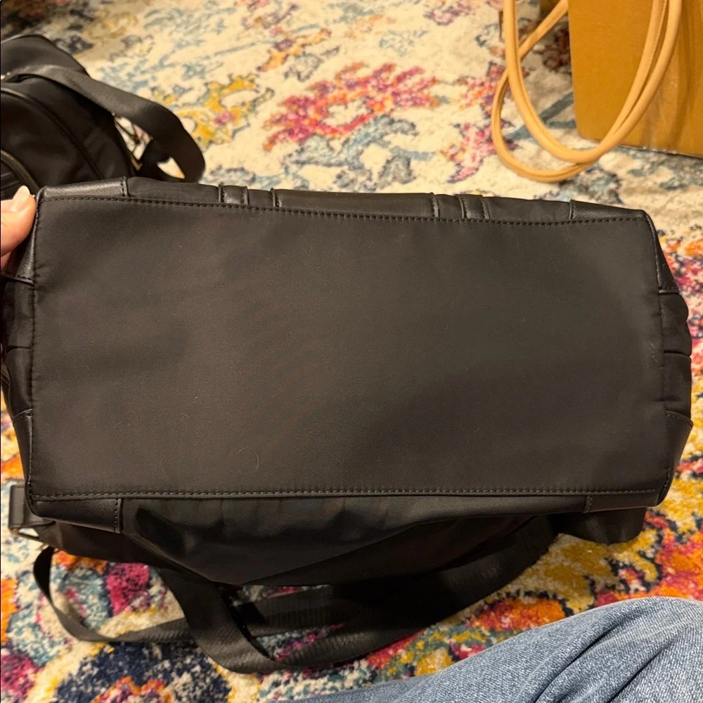 Urban Originals Black Vegan Leather and Nylon Travel Bags - Picture 5 of 14